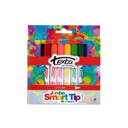 Picture of TEXTA SMART TIP MARKER JUMBO ASSTD PK10