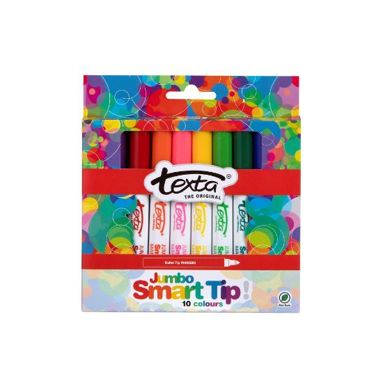Picture of TEXTA SMART TIP MARKER JUMBO ASSTD PK10